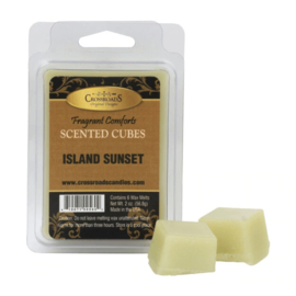 Island Sunset Crossroads Candle Scented Cubes  56.8 gram