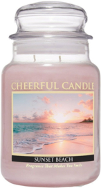 Sunset Beach Cheerful Candle 2 wick 680 gr