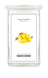 Lemon Lavender Large Geurkaars 150 Branduren 2 wicks