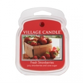 Fresh Strawberries  Village Candle 1 Wax Meltblokje
