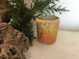 Sunburst  Moziek Votive Holder 6.5cm