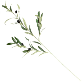 Kunsttak Olijf – RealTouch Groen (75 cm)