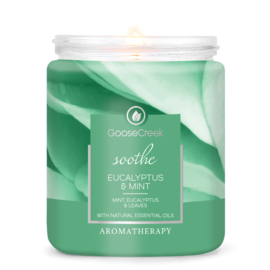 Eucalyptus & Mint Goose Creek Candle® 45 Branduren 198 Gram