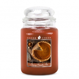 Creamy Pumpkin Pie Goose Creek Candle Large Limited Edition