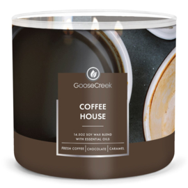 Coffee House Goose Creek Candle® 3 Wick 411 gram