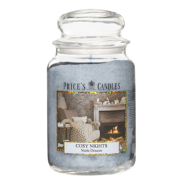 Cosy Nights Price's Candles Large 630 gram
