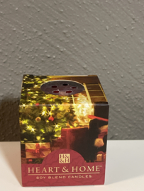 Liefdevolle kerst Heart & Home Votive Geurkaars 52 gram