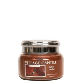 Italian Leather  Village Candle  Jar Small  55 Branduren