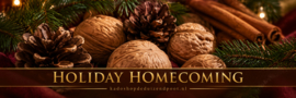 Holiday Homecoming  geurkaars Cheerful Candle 2 lonten 680 gram
