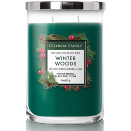 Winter Woods Colonial Candle soyblend geurkaars 311 gr