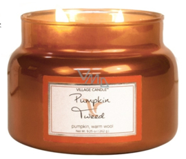 Pumpkin Tweed  Village Candle  Jar Small  55 Branduren