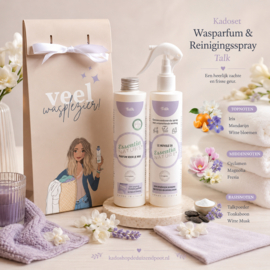 Kadoset Wasparfum & Reinigingsspray Talk Essentia Nature