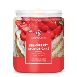 Strawberry Sponge Cake Goose Creek Candle® 45 Branduren 198 Gram