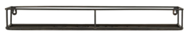 Wandplank Metaal  Brooklyn Zwart 73cm Ib Laursen.