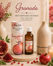 Granada (Granaatappel) Mist Diffuser geurolie 50 ml Boles d’olor – zoete fruitige geur