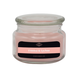 Freesia- Lychee Scentchips® Geurkaars   40-50 geururen .