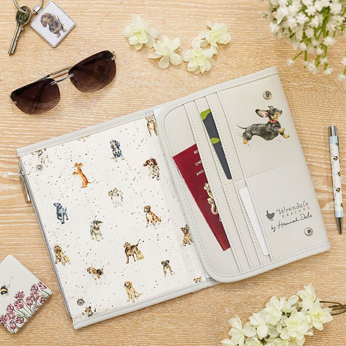Wrendale Designs Notebook Wallet | Kadoshop Duizendpoot al uw Huisparfums en Woondecoratie
