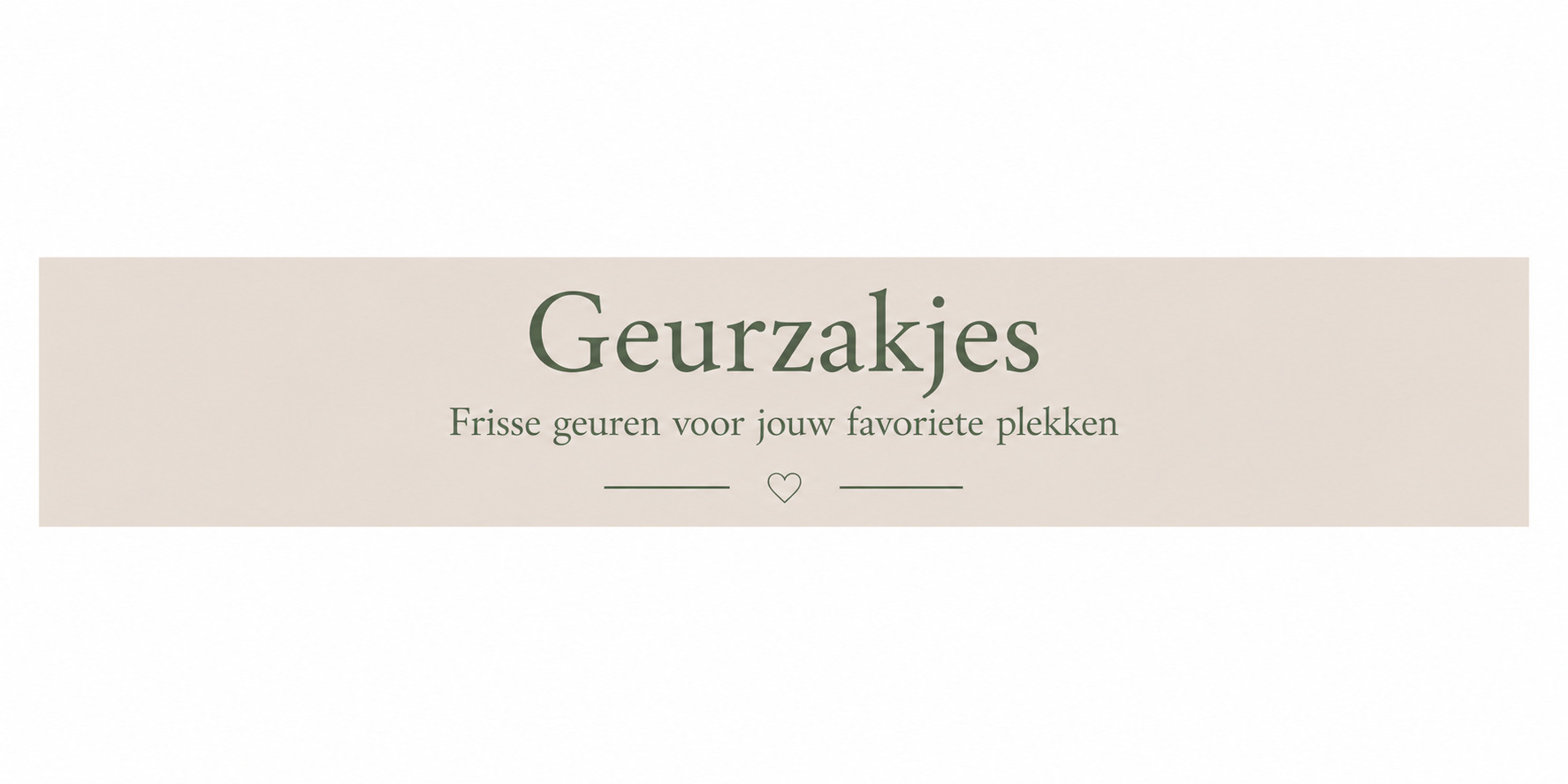 geurzakjes