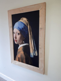 Meisje met de parel van Johannes Vermeer (81x121cm)
