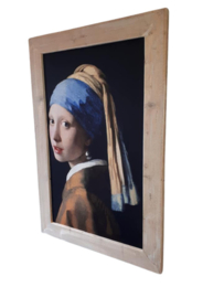 Meisje met de parel van Johannes Vermeer (81x121cm)