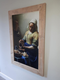 Het melkmeisje van Johannes Vermeer (81x121cm)