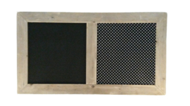 krijt-en prikbord 75x134cm