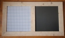 Krijt- prikbord 50x95cm
