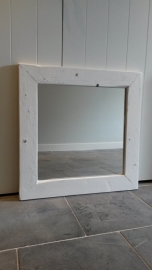 Spiegel 70x70cm wit