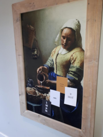 Het melkmeisje van Johannes Vermeer (81x121cm)