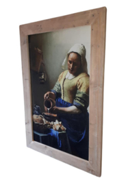 Het melkmeisje van Johannes Vermeer (81x121cm)