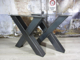 Industrieel tafelonderstel X-poot Zwaar (2 stuks)