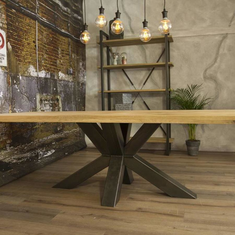 Wonderbaarlijk Tafel met Matrix onderstel | -Tafels met industrieel onderstel AV-92