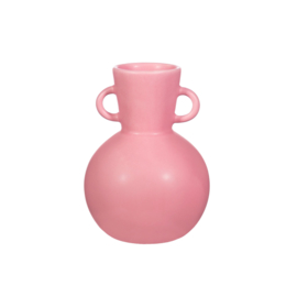 Amphora vase bubblegum pink  S