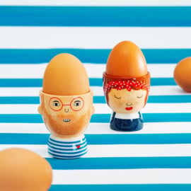My kind of people eggcups Libby & Ross