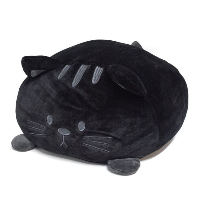 Superzacht kussen kat zwart