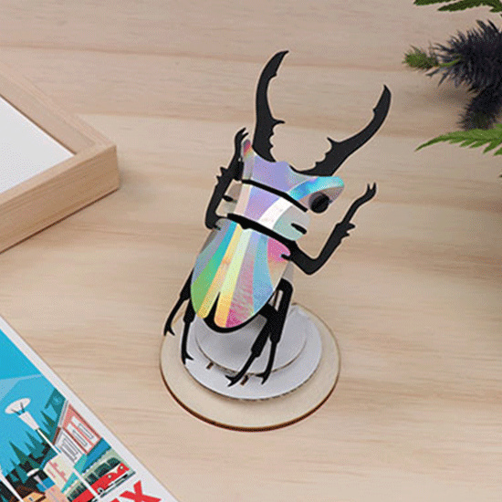 Assembli 3D Stag beetle (2 kleuren)