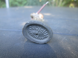 ELASTOLIN British soldier on guard, Engelse soldaat op wacht geweldig figuur goede staat.