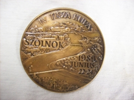 Medal of the Polnish fire department. Penning van de Poolse brandweer, moderne weergave