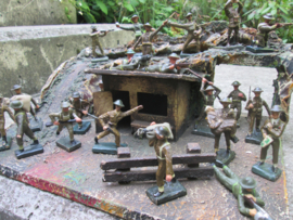Militaire stelling zonder figuren.