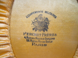 French police cap with number. Franse politie kepie met nummer, oud model, gedragen door de Parijse politie.