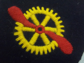 German Navy  qualification badge. Duits mouwembleem 1915 - Kaiserliche Marine Flug- Mechanikergasten, met datum 8-12-15, staat ook achterop het embleem MINT staat