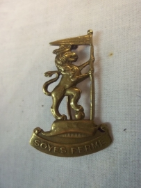 Capbadge New-Zealand Liverpool rifle brigade. Sweetheart, Petembleem waarvan een sweetheart is gemaakt apart regiment.