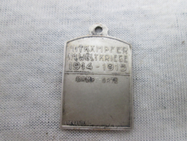  Austrian remembrance medal. Oostenrijkse draag medaille voor veteranen Mit Gott für Kaiser und Vaterland - Mitkämpfer im Weltkriege 1914-1915.