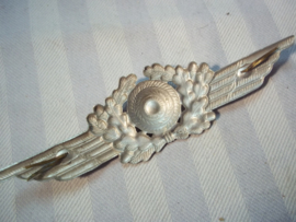 German luftwaffe visor cap wreath & cocarde. Duitse cocarde voor luftwaffe manschappen pet