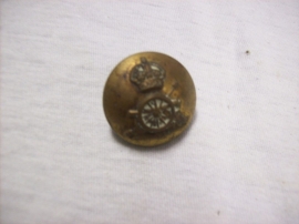 English uniform button Royal Artillery Regiment, first WW. Engelse uniformknoop