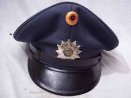 German police cap, Duitse politie pet met deelstaat embleem.