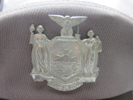 US police cap New- York original, Amerikaanse politie pet bijzonder stuk.