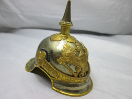 Miniatuur Duitse kurassiershelm, mooi gedetailleerd stuk. jaren 30- 40.