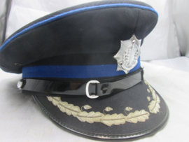 Dutch police cap city police chief of police. Nederlandse pet commissaris, gemeente politie