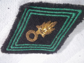 French foreign legion sleeve badge officer. Vreemdelingen legioen mouwembleem geborduurd